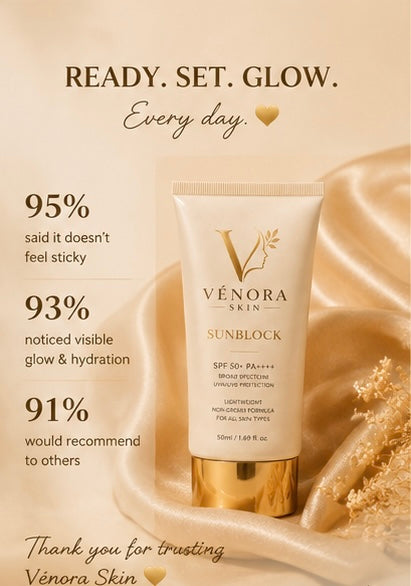 Vénora Skin Sunblock SPF 50+ PA++++