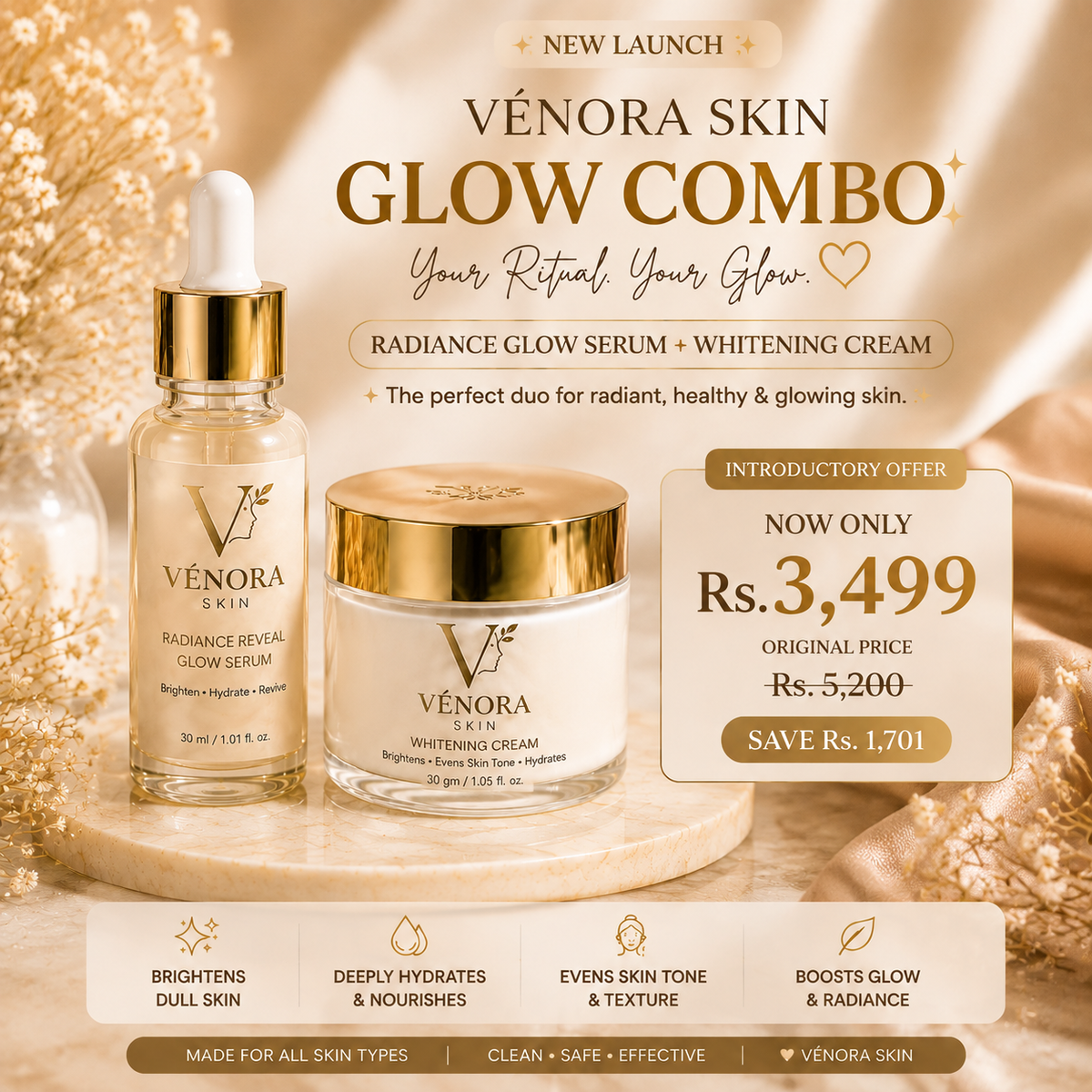 VÉNORA SKIN GLOW COMBO